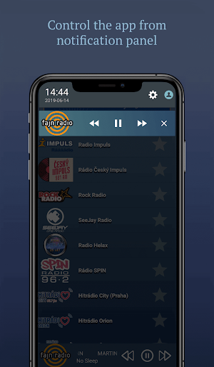 Czech radio stations - Česká rádia Screenshot 1