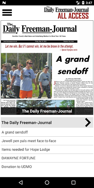 The Freeman-Journal All Access Screenshot 0
