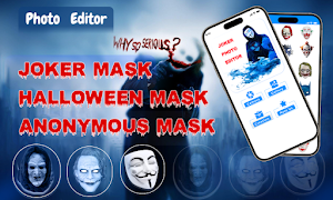 Joker Mask Photo Editor Screenshot 0