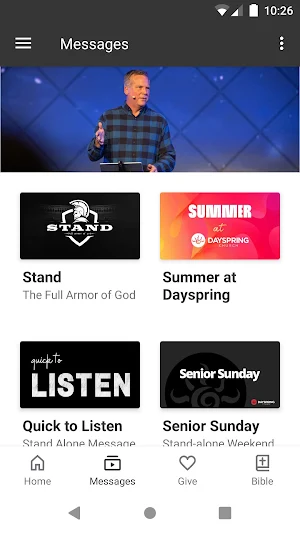 Dayspring Church Screenshot 1