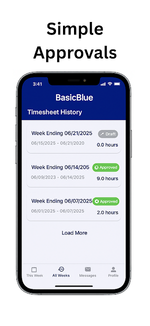 BasicBlue Screenshot 1