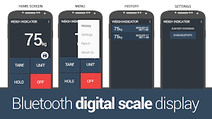 Weight display bluetooth scale Screenshot 3