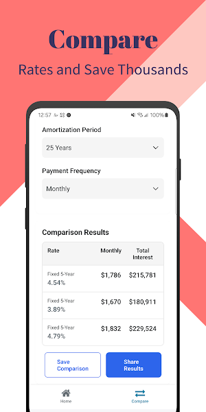 RateWatch - Mortgage Tracker Screenshot 2