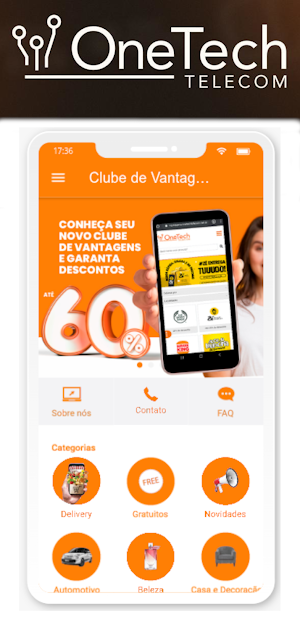 Clube de Vantagens OneTech Screenshot 1