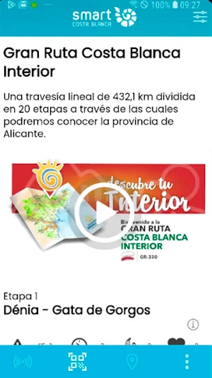 Ruta de Interior App Screenshot 1