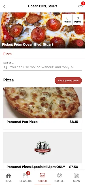 Pusateri's Chicago Pizza Screenshot 2