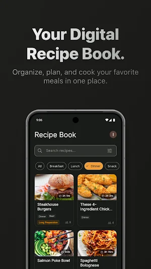 Meally: Meal Planner & Recipes Screenshot 0