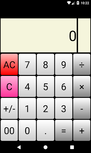 Simple and Free Calculator Screenshot 0