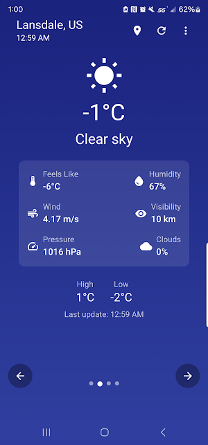 Smart Weather Screenshot 0