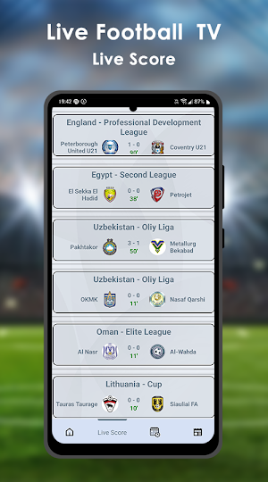 Live Football TV HD Streaming Screenshot 3