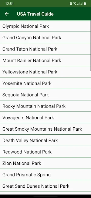 Tour Guide USA Screenshot 1