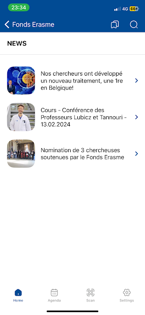 Fonds Erasme Screenshot 0