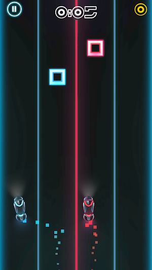 Glow 2 Cars Screenshot 1