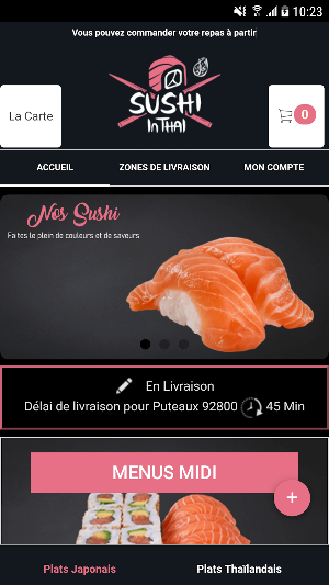 SUSHI IN THAI Screenshot 1