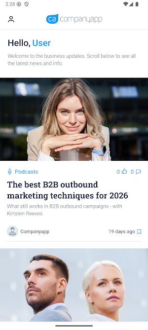 Companyapp Screenshot 0
