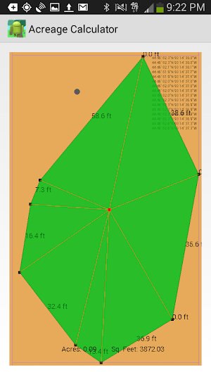 Acreage Calculator Screenshot 3