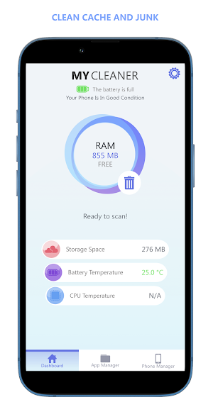My Phone Cleaner: Cache & RAM Screenshot 0