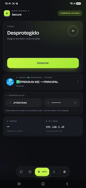 JJSecureVPN Screenshot 0