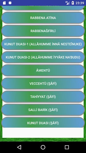 Namaz Sure ve Duaları Ezberle Screenshot 1