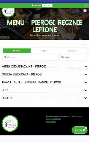 Ciociagotuje.pl Express Lublin Screenshot 2