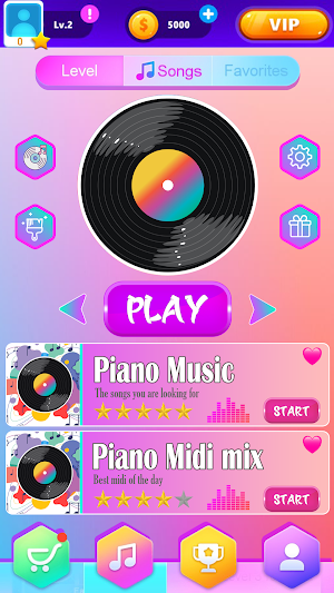 Sundrop - Moondrop Piano Tiles Screenshot 0