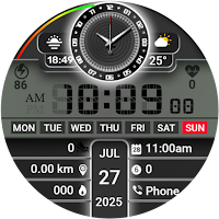 SY18 Watch Face for Wear OS