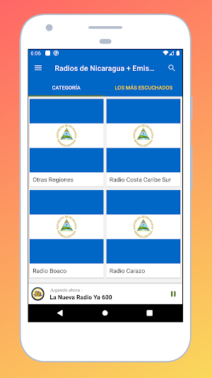 Radio Nicaragua + Radio Nicaragua FM, Radio Online Screenshot 1