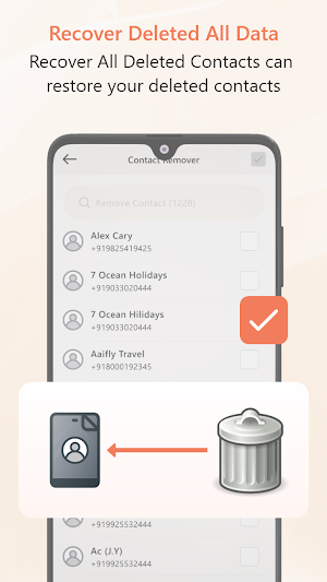 Recover Deleted All Contacts Screenshot 2