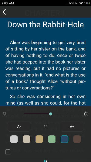 Book Reader English - Gutenberg free books Screenshot 2