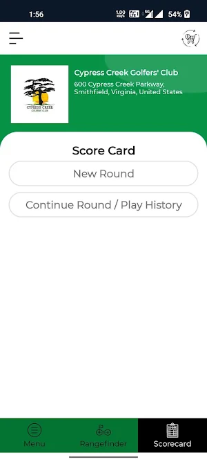 Cypress Creek Golfer's Club Screenshot 3