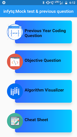 INFYTQ:Mock Test & Previous Year Question Screenshot 0