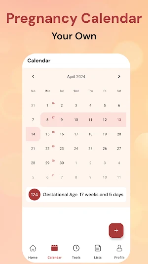 BumpBond Baby & Pregnancy App Screenshot 1