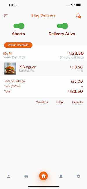 Bigg Delivery Estabelecimento Screenshot 1