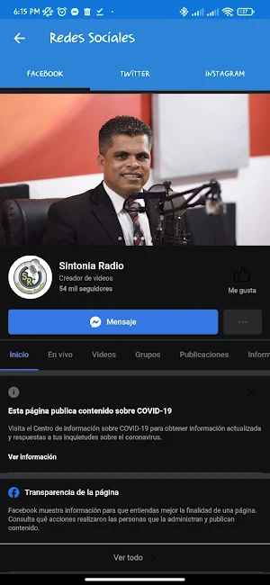 Sintonia Radio Screenshot 3