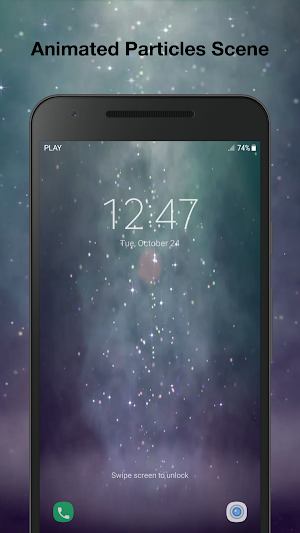 Magic Particles Wallpaper Pro Screenshot 2