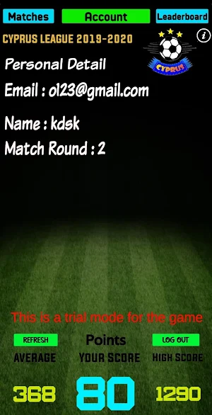 Cyprus League Screenshot 2