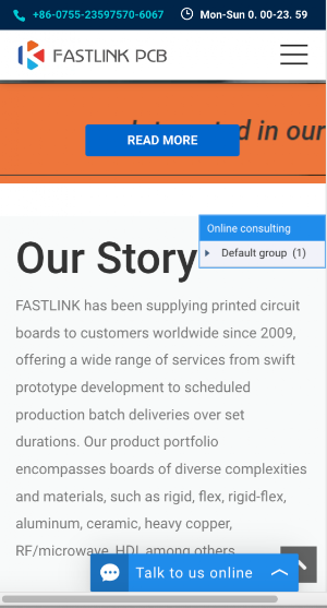 FASTLINK ELECTRONICS Screenshot 1