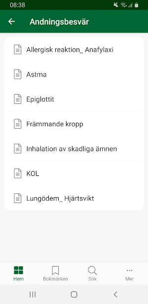 Ambulans Kronoberg Screenshot 2