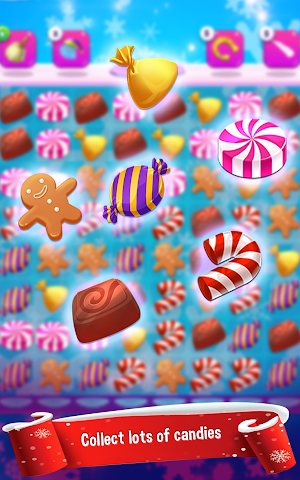 Santa Helper Candy World Screenshot 1