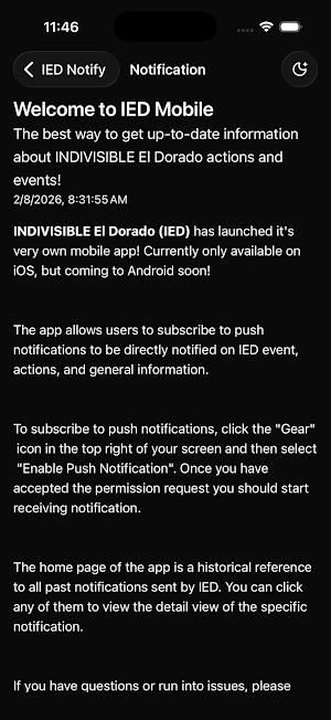 IED Mobile Screenshot 1