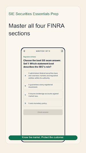 SIE Securities Essentials Prep Screenshot 0