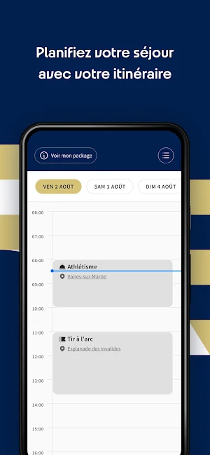 Paris 2024 Hospitality Screenshot 2