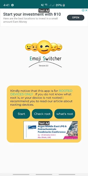 Emoji Switcher PRO for FB (ROOT) Screenshot 1