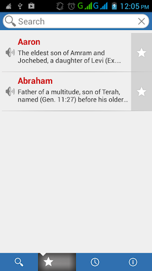 Easton Bible Dictionary Screenshot 1