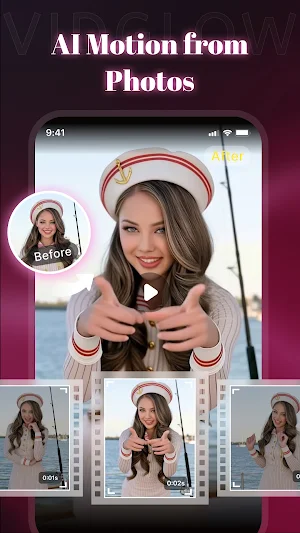 VidGlow: AI Photo to Video Screenshot 0