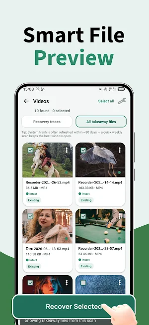 PickBack: Recovery Photo Screenshot 1