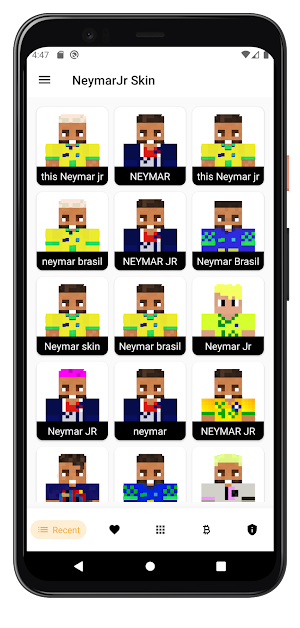 NeymarJr Skins For Minecraft Screenshot 0