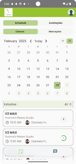 Yvonnes Pilates Studio Screenshot 0
