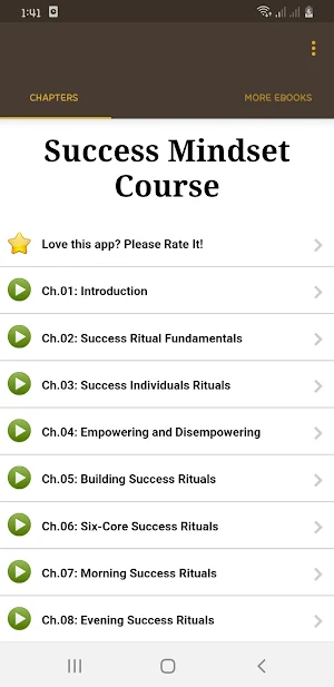 Success Mindset Course Screenshot 1