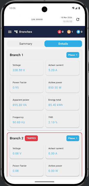 PDU Display Screenshot 3